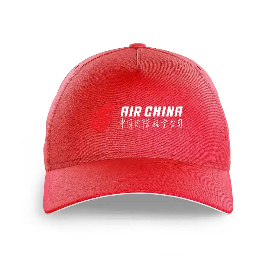 Air China Airlines printed hat - red