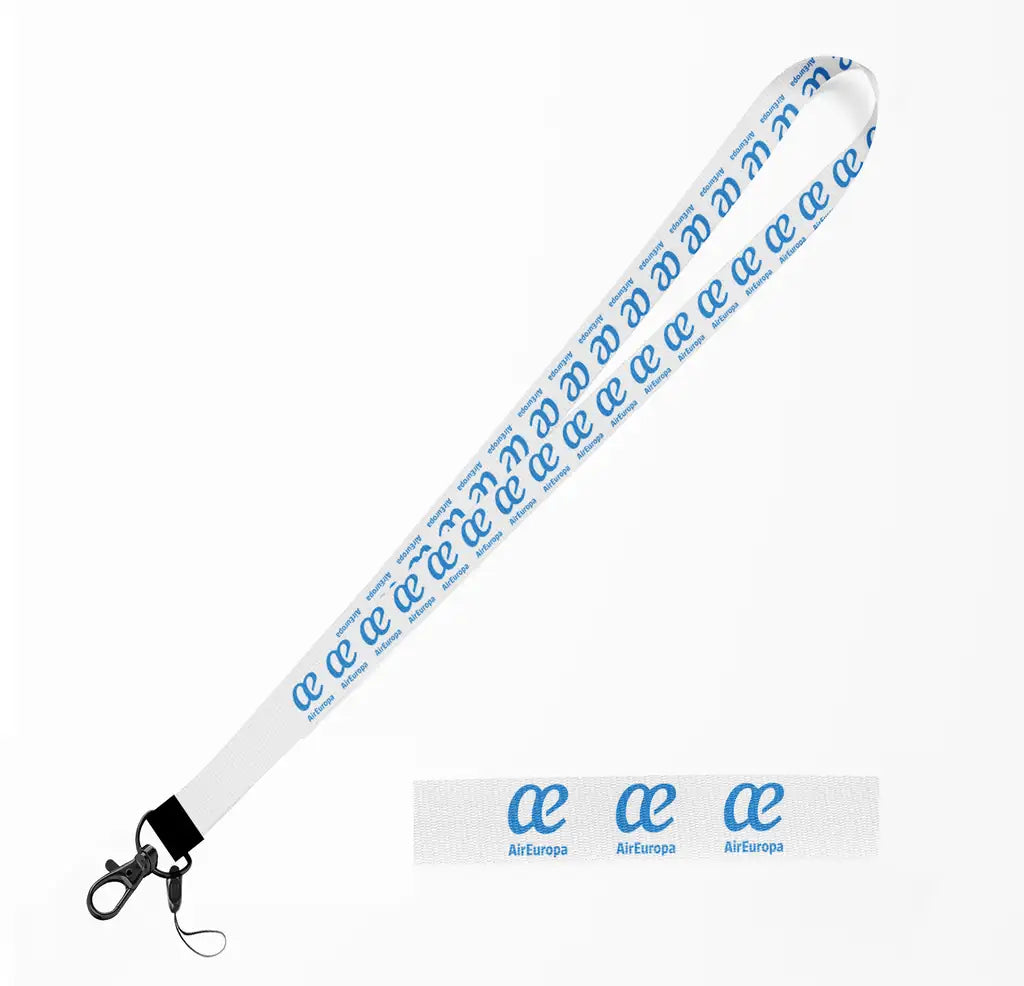 Air Europa lanyard - white