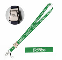 Thumbnail for Air India Express seat belt lanyard - green