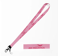 Thumbnail for Air Mauritius Airlines lanyard - pink