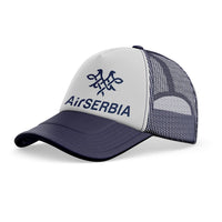 Thumbnail for Air Serbia Airlines trucker cap - dark blue