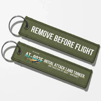 Thumbnail for Air Tractor AT-802F Aviator Key Chains - Green Army - Remove Before Flight