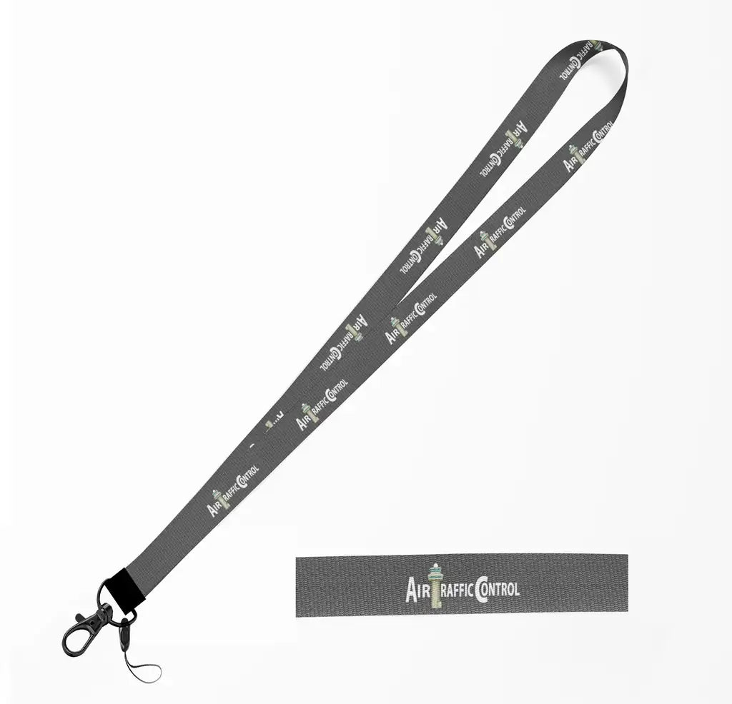 Air Traffic Control lanyard - gray