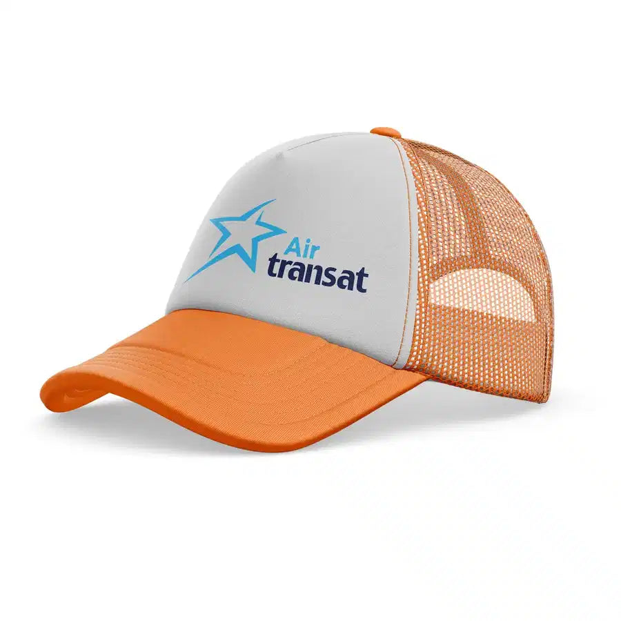 Air Transat Airlines trucker cap - orange