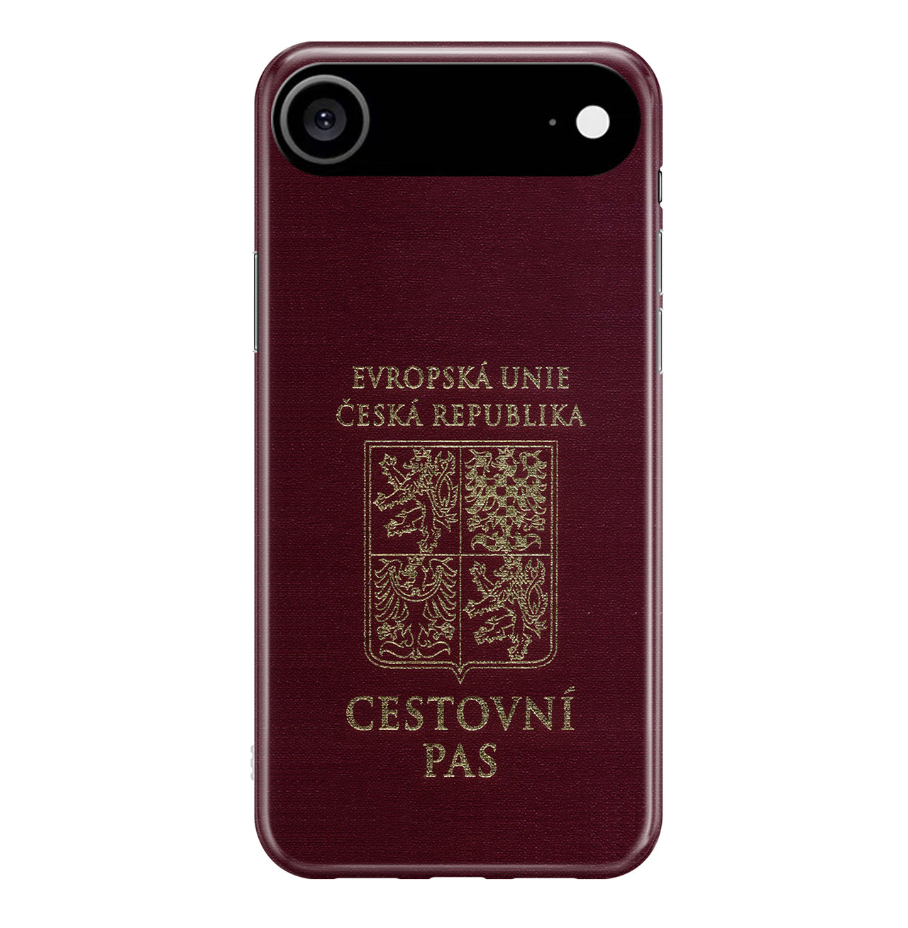 Czech Republic (Czechia) Passport Designed iPhone Cases