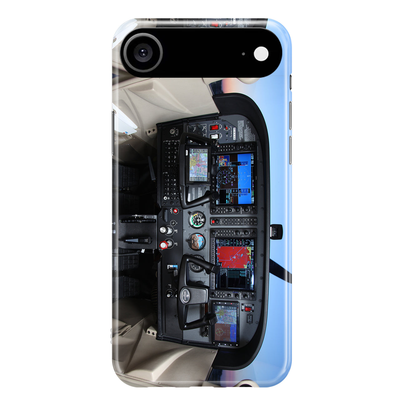 Cessna 172 Cockpit Printed iPhone Cases