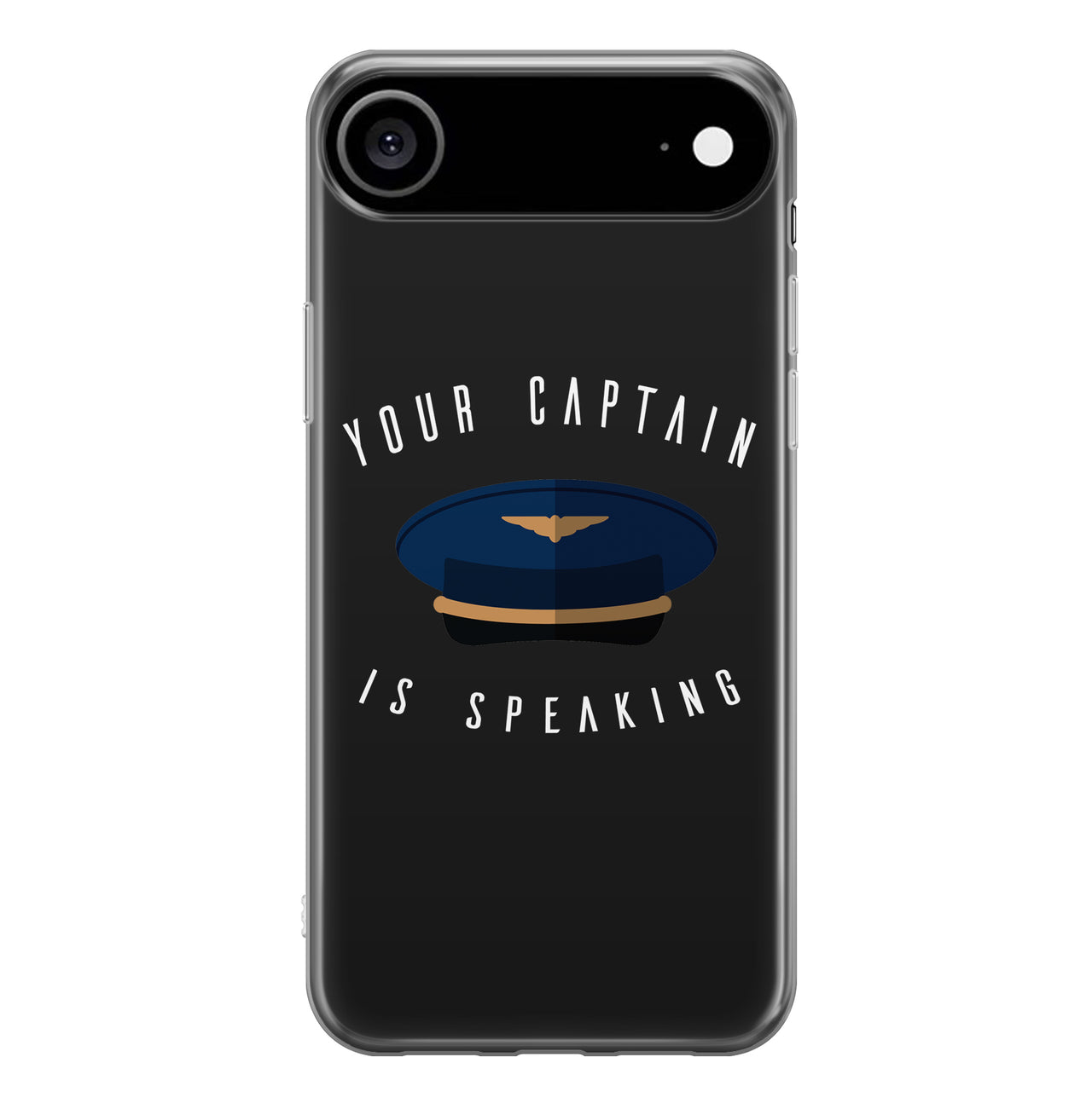 Your Captain Is Speaking Designed iPhone Cases