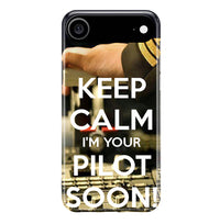 Thumbnail for Keep Calm I'm your Pilot Soon Printed iPhone Cases