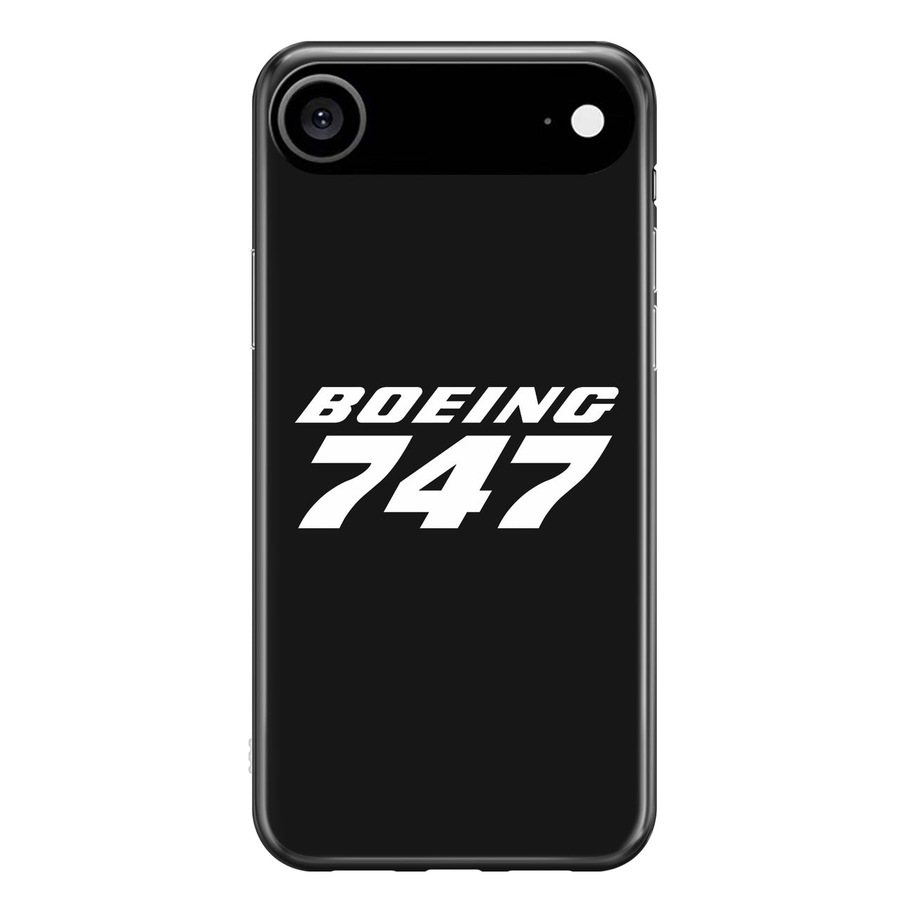 Boeing 747 & Text Designed iPhone Cases