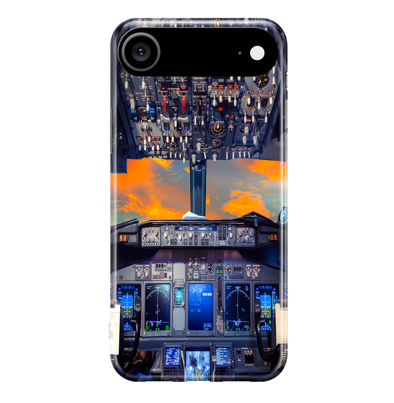 Amazing Boeing 737 Cockpit Printed iPhone Cases