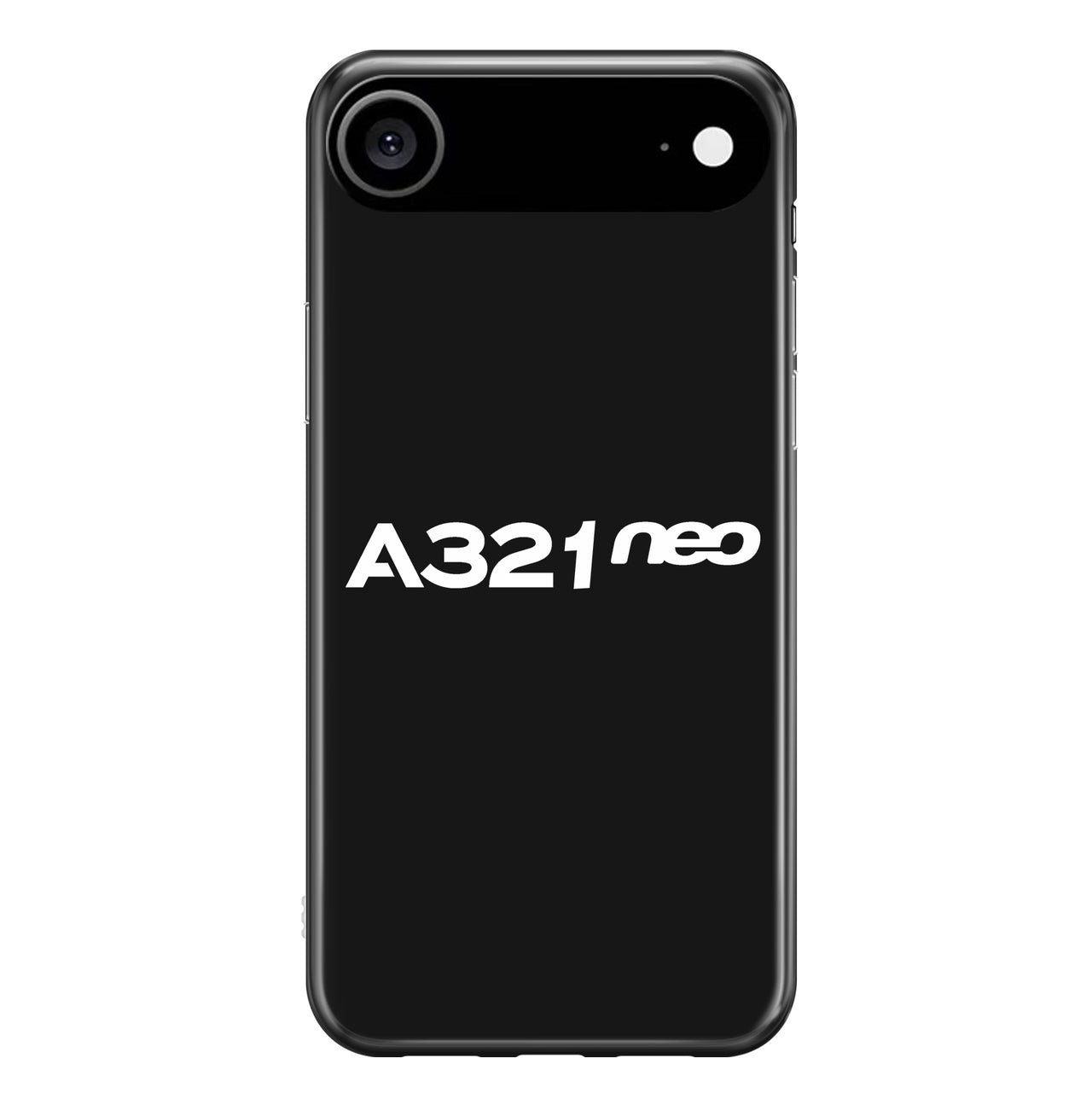 A321neo & Text Designed iPhone Cases