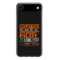 Thumbnail for Student Pilot Label Designed iPhone Cases