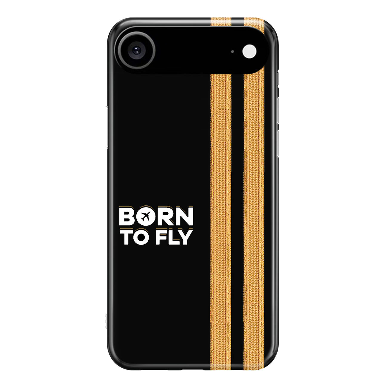 Born To Fly & Pilot Epaulettes Designed iPhone Cases