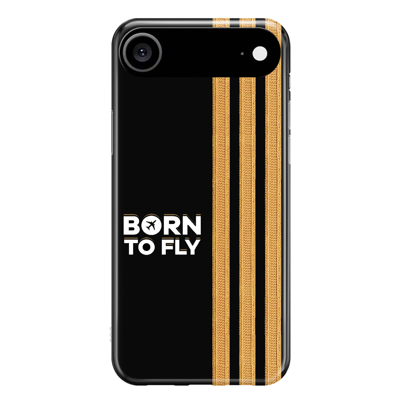Born To Fly & Pilot Epaulettes Designed iPhone Cases
