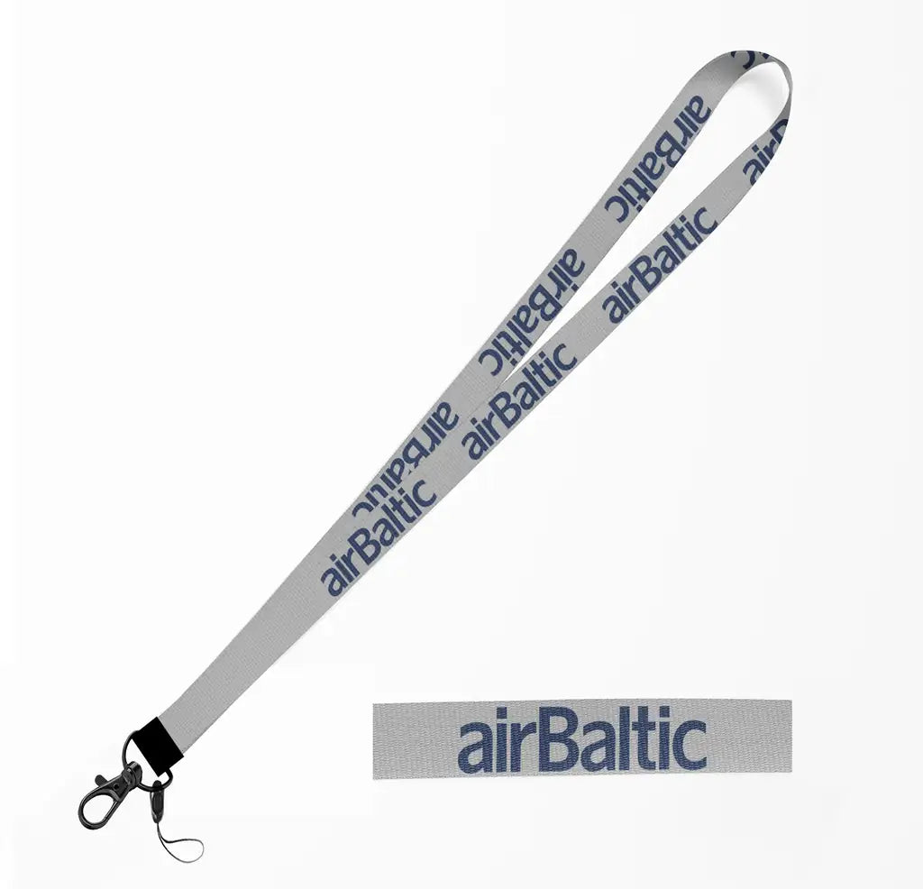 Airbaltic Airlines lanyard - light gray