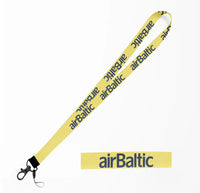 Thumbnail for Airbaltic Airlines lanyard - yellow