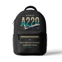 Thumbnail for Airbus A220-100 - 3D Backpack - Original - Gray