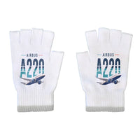 Thumbnail for Airbus A220-100 - Gloves - Cut - Original - White