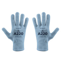 Thumbnail for Airbus A220-100 - Gloves - Full - Heritage - Light Blue