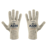 Thumbnail for Airbus A220-100 - Gloves - Full - Heritage + Name - Beige