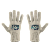 Thumbnail for Airbus A220-100 - Gloves - Full - Original - Beige