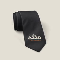 Thumbnail for Airbus A220-100 - Heritage + Name - Tie - Black