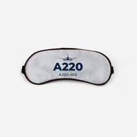 Thumbnail for Airbus A220-100 - Heritage - Sleep Mask - Light Gray