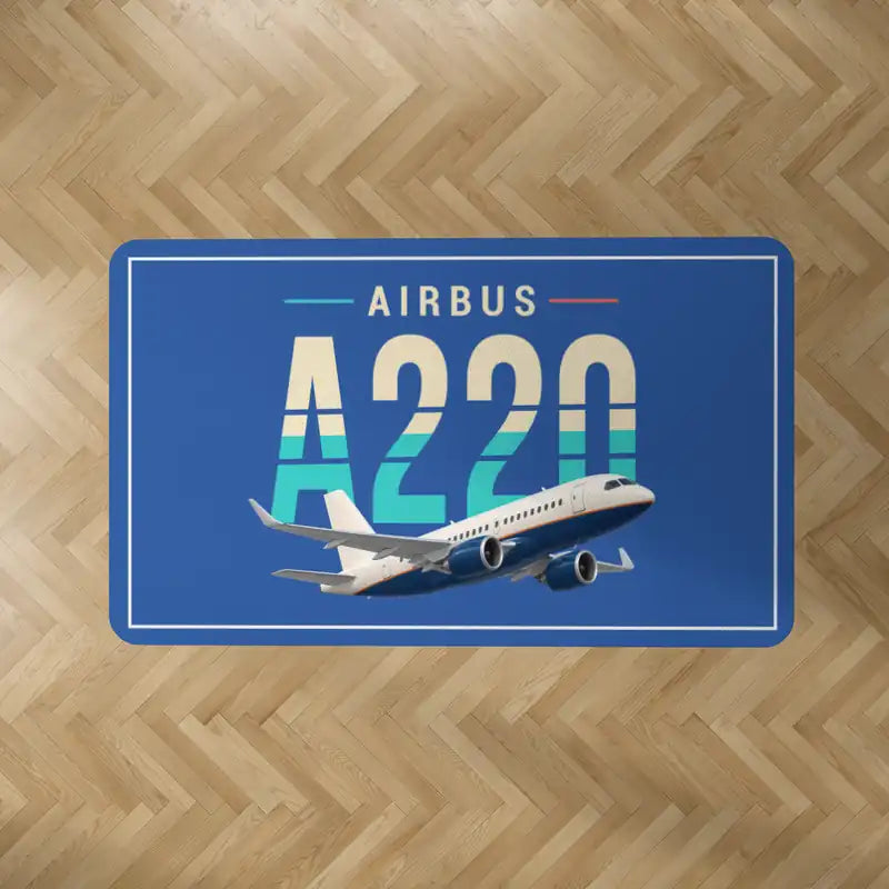 Airbus A220-100 - Original - Rectangle Carpet - Blue