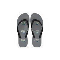 Thumbnail for Airbus A220-100 - Slippers - Flip Flops - Cartoon Pattern - Gray