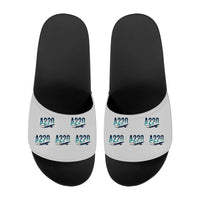 Thumbnail for Airbus A220-100 - Slippers - Sport - Original Pattern - Light Gray