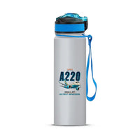 Thumbnail for Airbus A220-100 - Sports Kettle - Cartoon - Light Gray