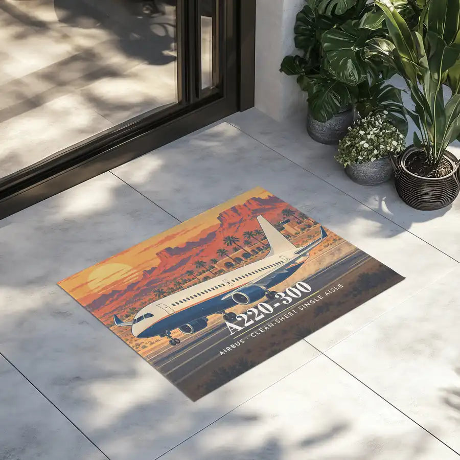 Airbus A220-300 - 3D - Door Mat