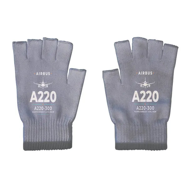 Airbus A220-300 - Gloves - Cut - Heritage - Gray