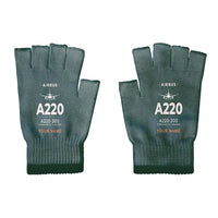 Thumbnail for Airbus A220-300 - Gloves - Cut - Heritage + Name - Dark Green