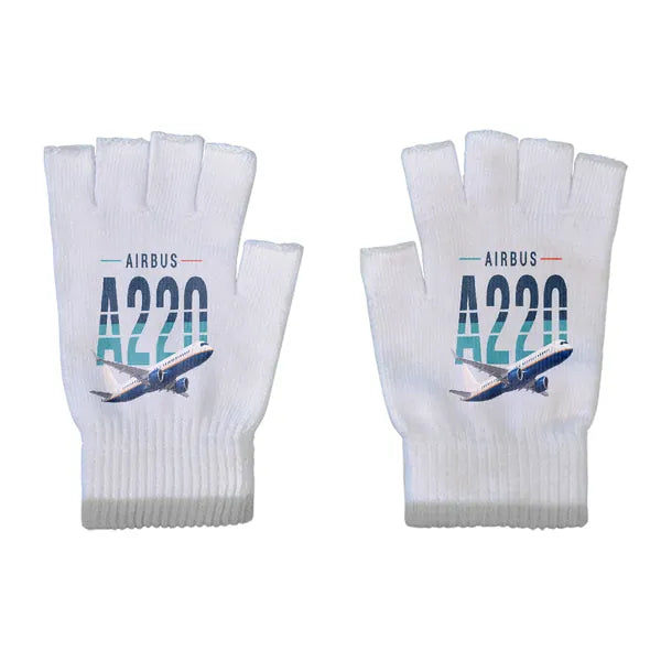 Airbus A220-300 - Gloves - Cut - Original - Light Gray