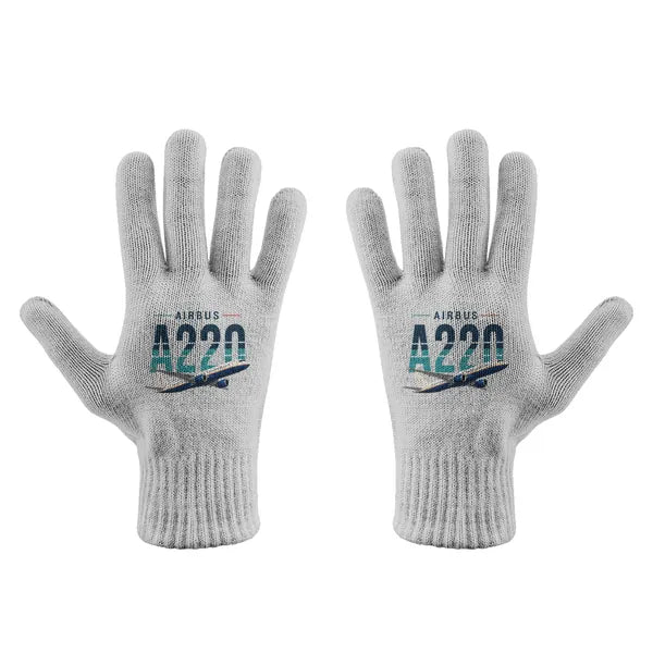 Airbus A220-300 - Gloves - Full - Original - Light Gray