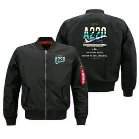 Airbus A220-300 Bomber Jacket