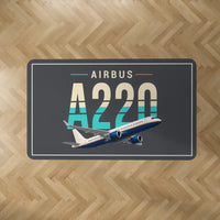 Thumbnail for Airbus A220-300 - Original - Rectangle Carpet - Dark Gray