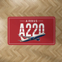 Thumbnail for Airbus A220-300 - Original - Rectangle Carpet - Red