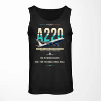 Thumbnail for Airbus A220-300 - Original - Tank Top - Black