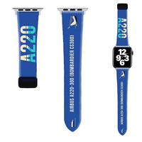 Thumbnail for Airbus A220-300 Apple Watch Bands - Blue (Magnetic Band) - Original