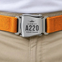 Thumbnail for Airbus A220-300 - Seat Belt - Heritage + Name - Orange