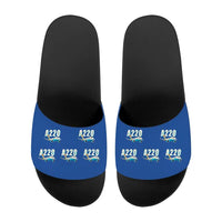 Thumbnail for Airbus A220-300 - Slippers - Sport - Cartoon Pattern - Blue