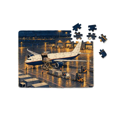 Airbus A300-600F - 3D - Puzzle