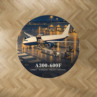 Thumbnail for Airbus A300-600F - 3D - Round Carpet - Full Print