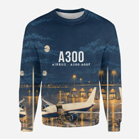 Thumbnail for Airbus A300-600F 3D All-Over Print Clothing - Sweatshirt - 3D