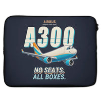 Thumbnail for Airbus A300-600F - Cartoon - Laptop Sleeve
