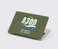 Thumbnail for Airbus A300-600F - Cartoon - MacBook Case - Green Army
