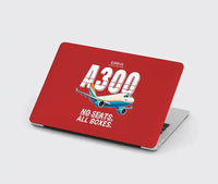 Thumbnail for Airbus A300-600F - Cartoon - MacBook Case - Red