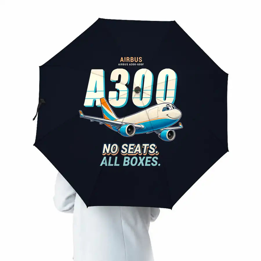 Airbus A300-600F - Cartoon - Umbrella